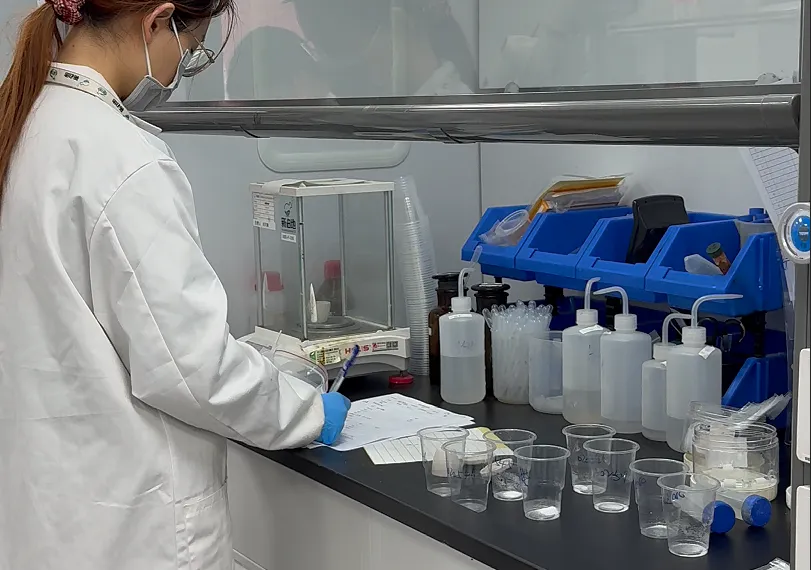 Experimental Process In Xinbodi Lab