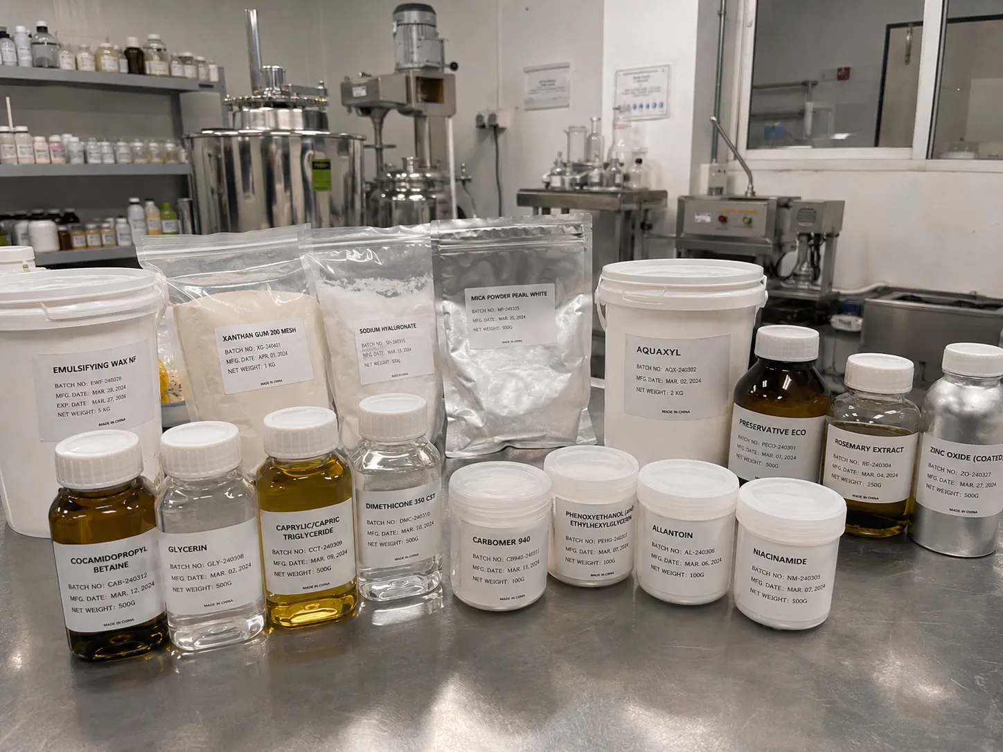 Cosmetic Raw Materials & Functional Ingredients