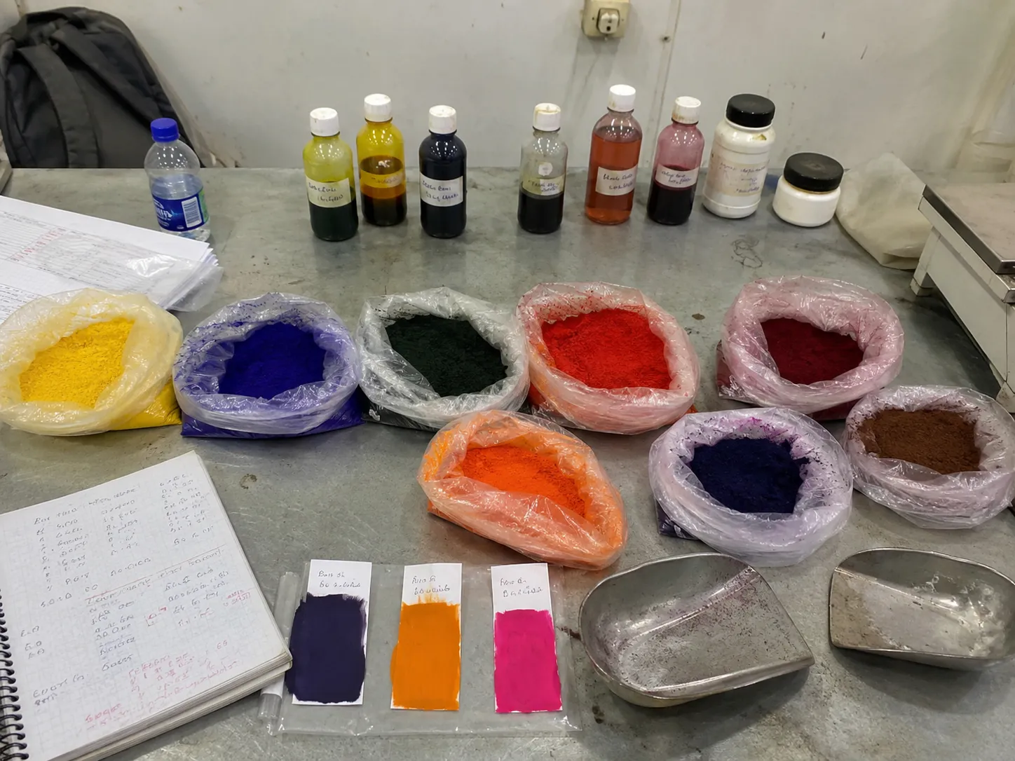 Dyes, Pigments & Colorants analysis