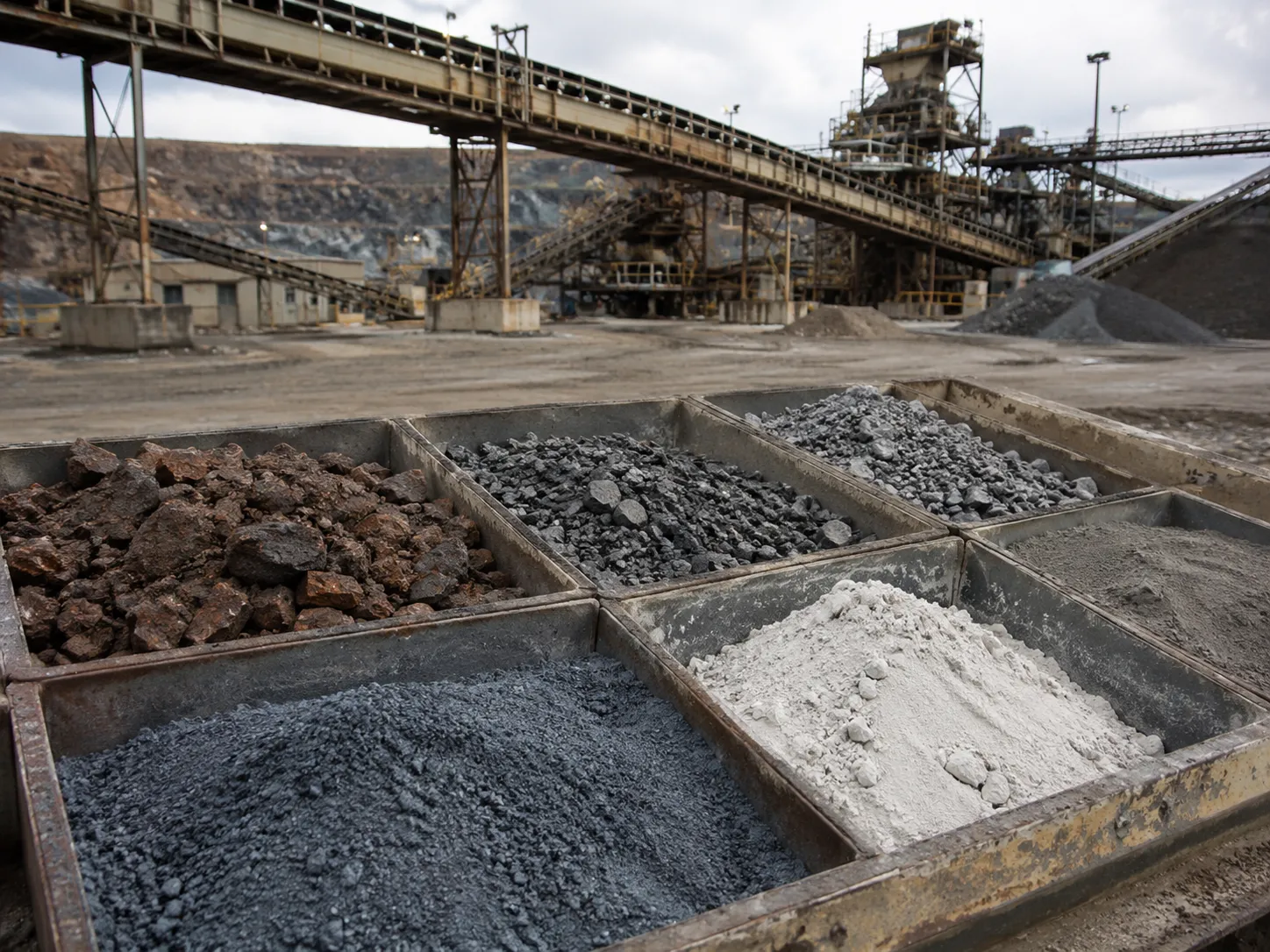 Ores, Concentrates & Mineral Products analysis