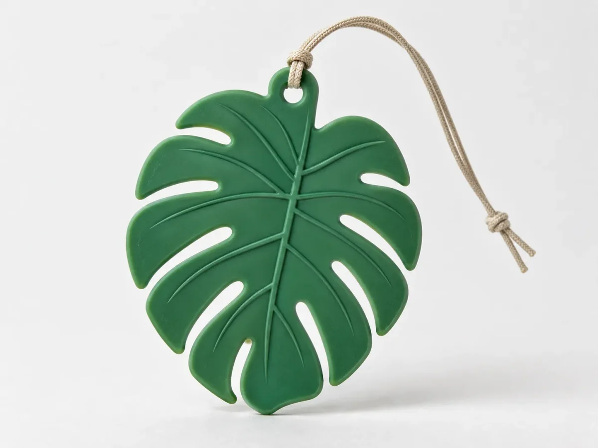 Flexible PVC scented decorative product for composition analysis