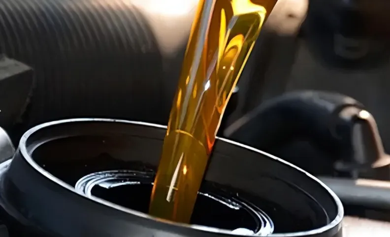 Fresh hydraulic oil for incoming quality control